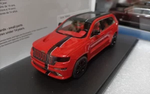 GLM 1/43 Resin car model Jeep Grand Cherokee SRT8 SUV 2012 Red - Picture 1 of 3
