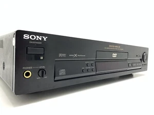 SONY DVP-S715 DVD VÍDEO CD Compact Disc + Remote VINTAGE 1998 WORK Good Look - Picture 1 of 13