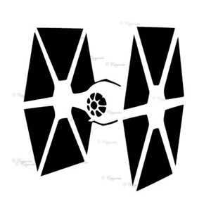 Star Wars Tie Fighter - Vinyl Decal Sticker for Home, wall, décor, room - Picture 1 of 17