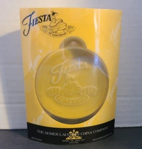 Fiesta Sunflower Yellow 75th Anniversary Christmas Ornament ~ Brand New - Picture 1 of 2
