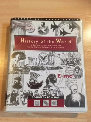 History of the World Library Reference Series CD ROM for PC & MAC Software IT - Image 1 of 3