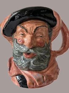 Sir John Falstaff ~ Royal Doulton ~ großer 6,5" Toby Charakter Krug ~ D6287 ~ Sammlerstück - Bild 1 von 8