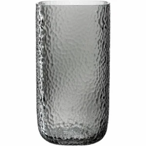 Leonardo Vase Martello, Dekovase, Blumenvase, Glas, Grau, H 29 cm, 033198 - Bild 1 von 6