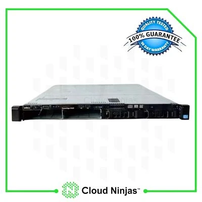 Dell PowerEdge R420 4 Bay LFF Cabled 2x Heatsinks 2x PSU No CPU RAM CTO Server - Image 1 of 2