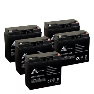 ExpertBattery - 5 packs of 12V 20Ah SLA AGM Rechargeable Batteries - Picture 1 of 5