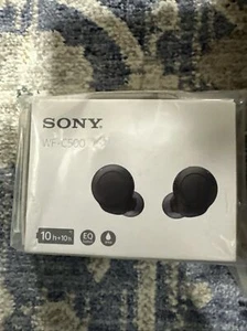 Sony WF-C500 Truly Wireless In-Ear Bluetooth Headphones - Black BRAND-NEW - Picture 1 of 2