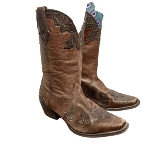 BOTA VAQUERA DURANGO GAMBLER 12" (DB4434) Talla 8.5ee 8 1/2 ee Marrón - Imagen 1 de 10