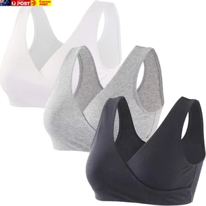 Maternity Nursing Bras, Seamless Nursing Bra without Underwire, Pregnancy Bra an - Picture 1 of 7