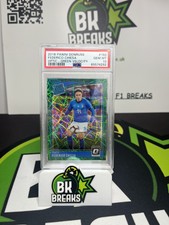 2018 Panini Donruss Federico Chiesa Rated Rookie Green Velocity /200 - PSA 10