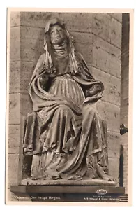 Vadstena, Don Heliga Birgitta Real Photo Art Postcard - Picture 1 of 2