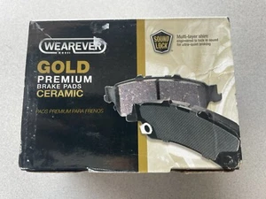Gold Front Brake Pads Ceramic  WEAREVER ~ GNAD1036 - Picture 1 of 5