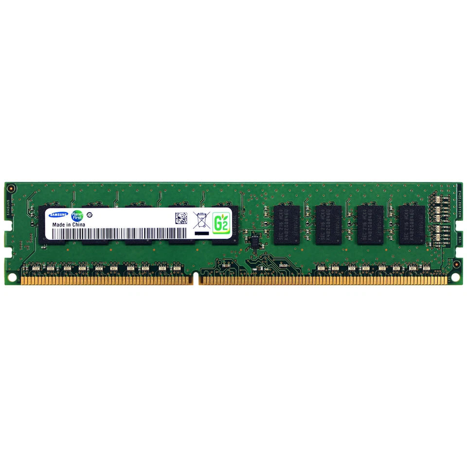 Samsung 8GB 2Rx8 PC3L-12800E DDR3 1600MHz 1.35V ECC UNB UDIMM Memory RAM 1x8G - Image 1 of 1