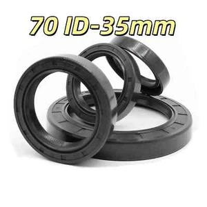 70 ID-35mm TC/FB Skeleton Oil Seal Nitrile Rotary Shaft Seal Double Lipped NBR - Picture 1 of 10