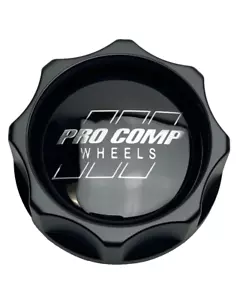 Pro Comp Matte Black Snap In Resin Logo Wheel Center Cap S210K88 CAP S210K88 - Picture 1 of 3
