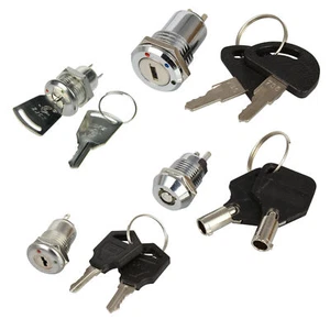 Schlüsselschalter mit 2 Schlüssel / Dreh-Schalter verschiedene Ausführungen - Bild 1 von 15