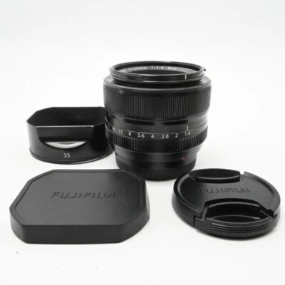 Fujifilm X Interchangeable Lens Fujinon Single Focus Lens 35mm F1.4 From Japan - Image 1 of 4