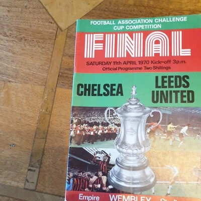 Chelsea v Leeds United - FA Cup Final Programme - 11th April 1970 - Image 1 of 4