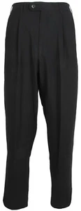 C&A Herren Anzug Hose Bundfaltenhose mit Wolle Schwarz Gr. 50 Schrittlänge 82 cm - Bild 1 von 4