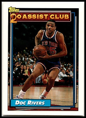 Doc Rivers #217 1993 Topps Clippers B0126A - Image 1 of 2