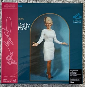 Dolly Parton Coloured Vinyl LP "Just Because I'm A Woman" (MINT) - Picture 1 of 1