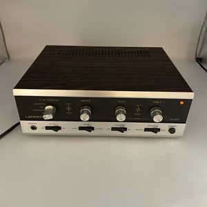 Vintage Lafayette LA-524 Transistor Stereo HiFi Verstärker Powers On Clean - Bild 1 von 16