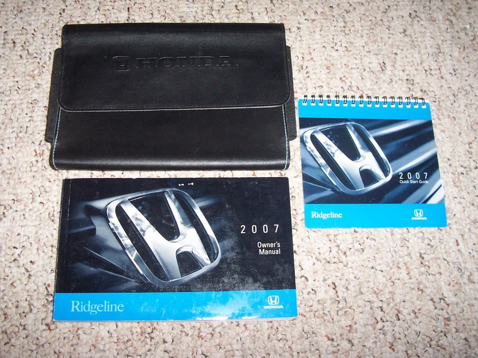 Honda Ridgeline 2007 camioneta pickup manual del propietario conjunto de guía del usuario RT RTS RTX RTL xz Foto 1 de 1