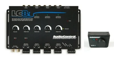 LC8i AudioControl 8 CHANNEL LINE OUT CONVERTER w/ AUXILIARY INPUT & ACR-3 REMOTE - Image 1 of 4