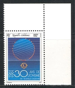 NEW CALEDONIA 1991, LIONS, LIONISM 30TH ANNIVERSARY, Scott 656, MNH - Picture 1 of 1