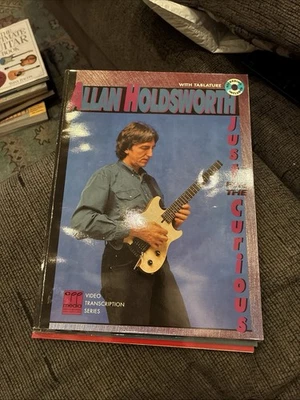 Allan Holdsworth-Just For the Curious Jazz Book w/CD & Tab video transcription  - Image 1 of 2