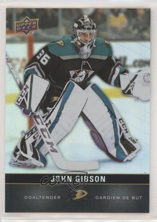 2019 Upper Deck Tim Hortons Collector's Series Premium Program John Gibson #36 - Image 1 of 2