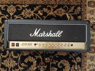 Marshall JCM 900 100W hi gain dual reverb 1992 amplificatore chitarra testa - Immagine 1 di 4