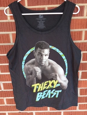 Camiseta sin mangas Mike Tyson Salón de la Fama del Boxeo 100 % Algodón Talla Mediana Thexy Beast Foto 1 de 4