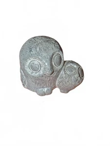 Charming Owl Figurine - Wolf Sculpture - Picture 1 of 3