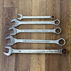 Pittsburgh Wrench Combination Jumbo SAE 2 - 1-3/4 - 1-5/8 Proto 1 13/16 -1 1/8 - Picture 1 of 23