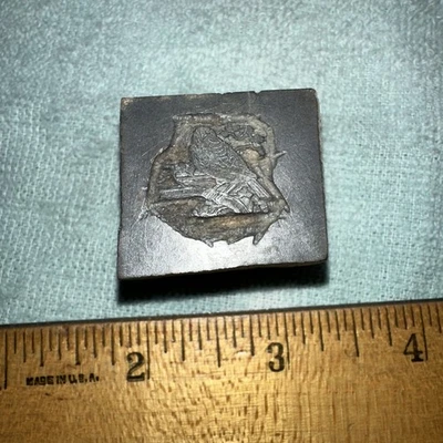 Printing Block “ Bird on a Branch “ Nice Details!! - Image 1 of 4