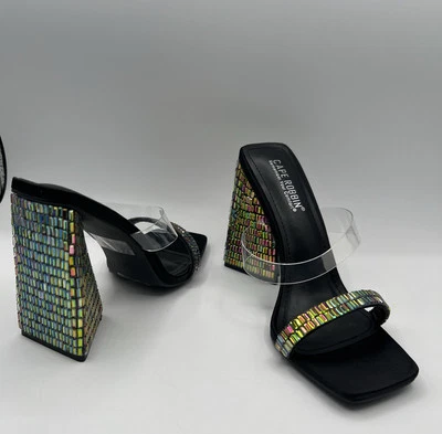 Cape Robbin Milus Slip On Block Chunky Heels for Women - Bright Size 9 - Image 1 of 4