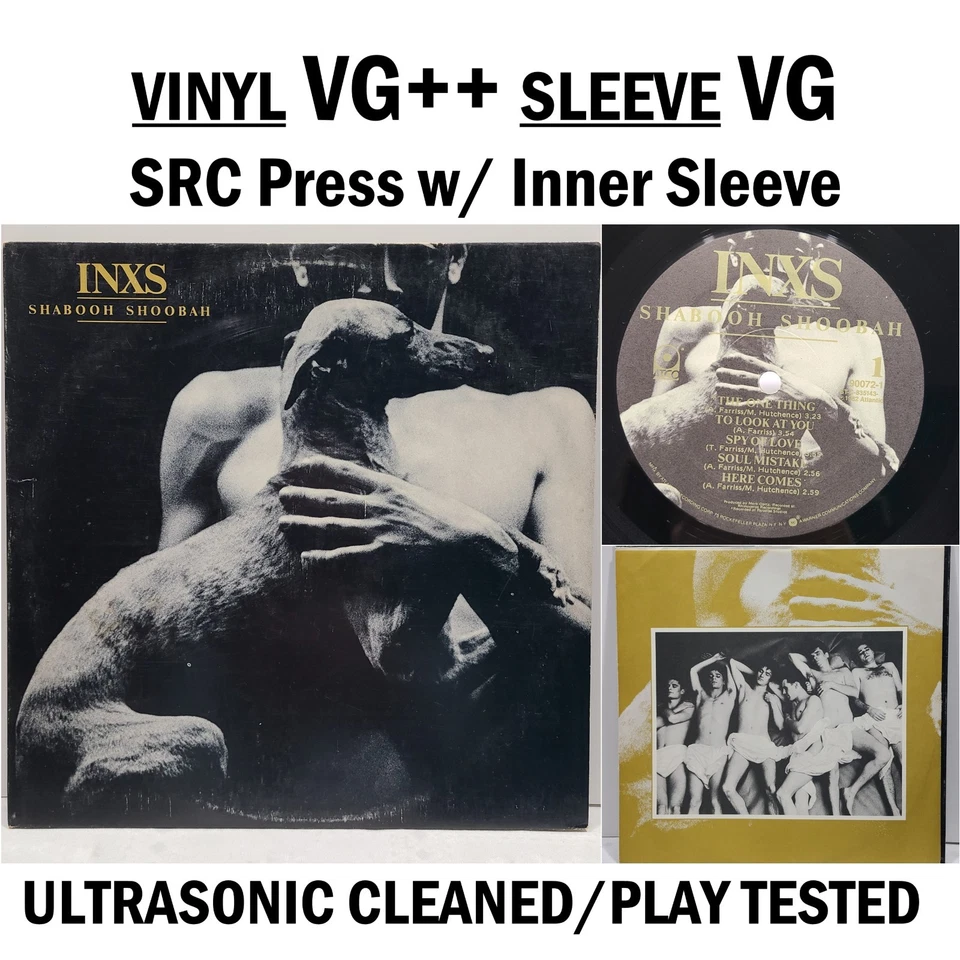 Inxs Shabooh Shoobah LP Atlantic 1982 VG++ Vinyl SRC Press The One Thing #75n - Image 1 of 4