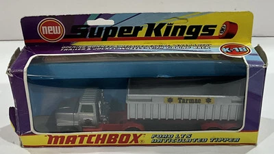 1976 Matchbox Lesney SuperKings Ford LTS Articulated Tipper K-18 - *Read - Image 1 of 4