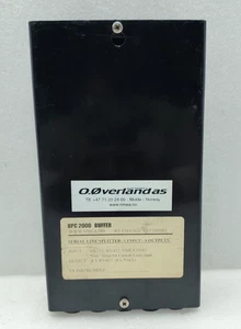 O.o Verland As UPC 2000 Tampon Serial Ligne Séparateur 1 INPUT-8 Sortie Neuve - Picture 1 of 5