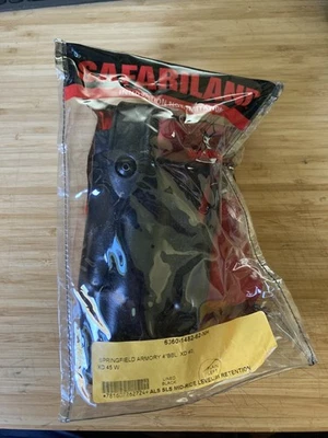 Safariland 6360 Duty Holster for Springfield XD 40/45 Leather Look Left Hand - Image 1 of 4