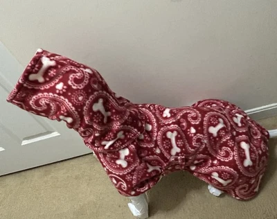 Greyhound Dog Coat With Snood double layer 29 inch - Image 1 of 3