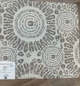 Clarence House OD Batik Sand Designer Fabric Sample - 18x19 - NEW! - Picture 1 of 3