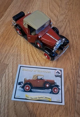 National Motor Museum Mint 1931 Chevrolet Sports Cabriolet Ford Die Cast Car - Image 1 of 4