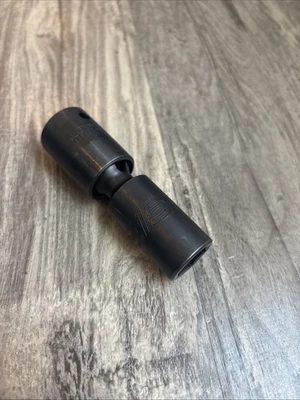 NEW Snap-on Tools 1/2" Drive 15mm SEMI-DEEP Metric 6PT Impact Swivel Socket - Image 1 of 4