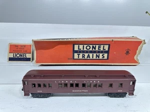 TOP Lionel Original Postwar Boxed #2628 Manhattan Pullman Car - Bild 1 von 21