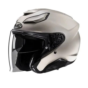 HJC CASCO MOTO JET F31 MONO MATT SAND 22-06 - Picture 1 of 2