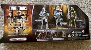 Star Wars 30 aniversario. Evolutions 3 Set Clone Trooper to Storm Trooper 2008 Nuevo - Imagen 1 de 12