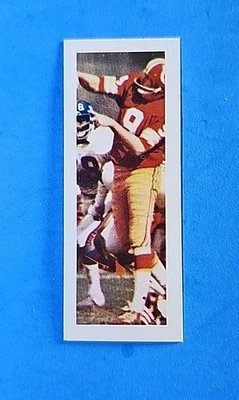 1976 SUGAR DADDY SPORTS WORLD SERIES 2 #4 FOOTBALL EX-MINT+ - Image 1 of 2