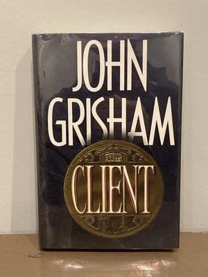John Grisham - The Client First Ed. 1st Printing - SIGNED by Author 1993 HC Foto 1 de 4