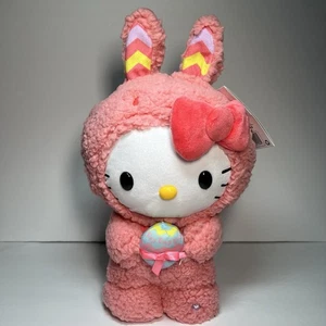 Hello Kitty Osterhase Seitenstepper Plüsch tanzt Looby Klo rosa süß - Bild 1 von 11
